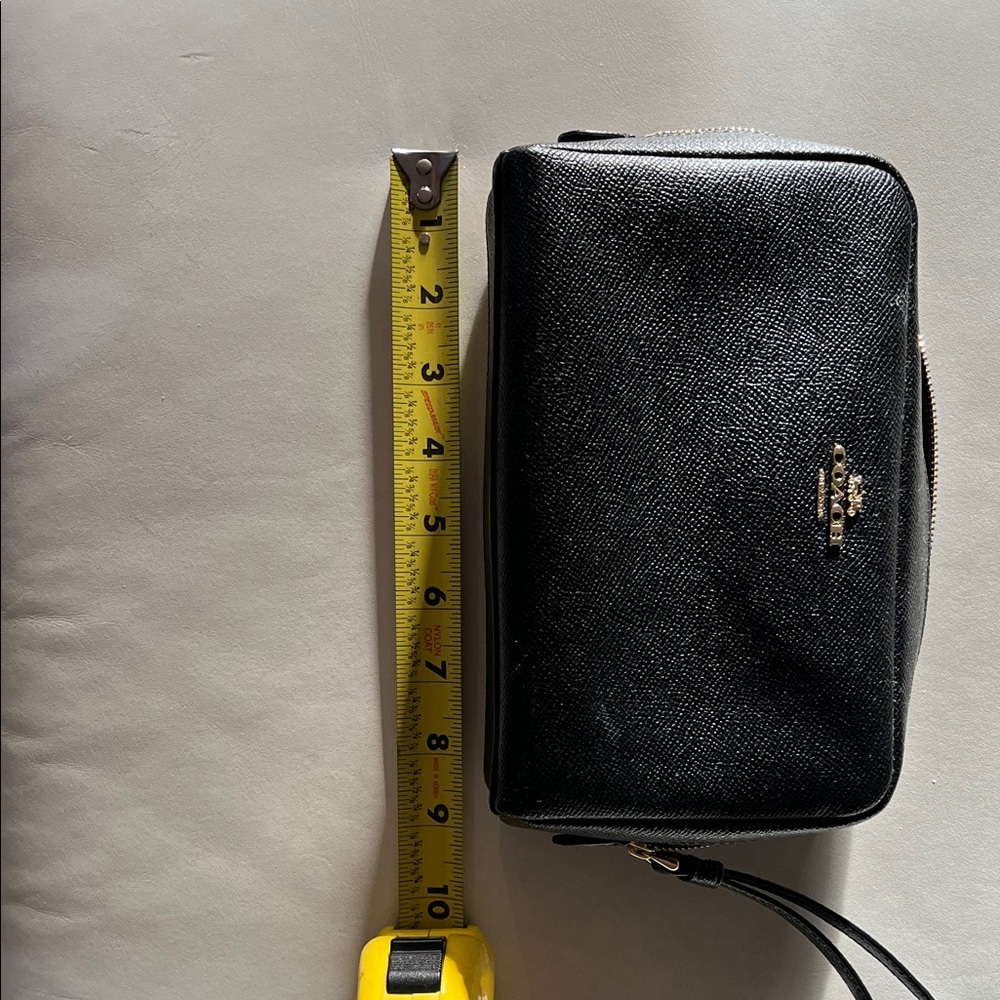 Coach Black Textured Men's Wallet